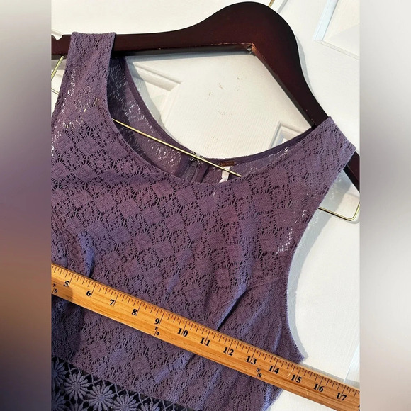 FREE PEOPLE Daisy Lace 6 PRISTINE Open Knit Skater SWIFTY’S FAV Dusty Purple - Picture 11 of 13